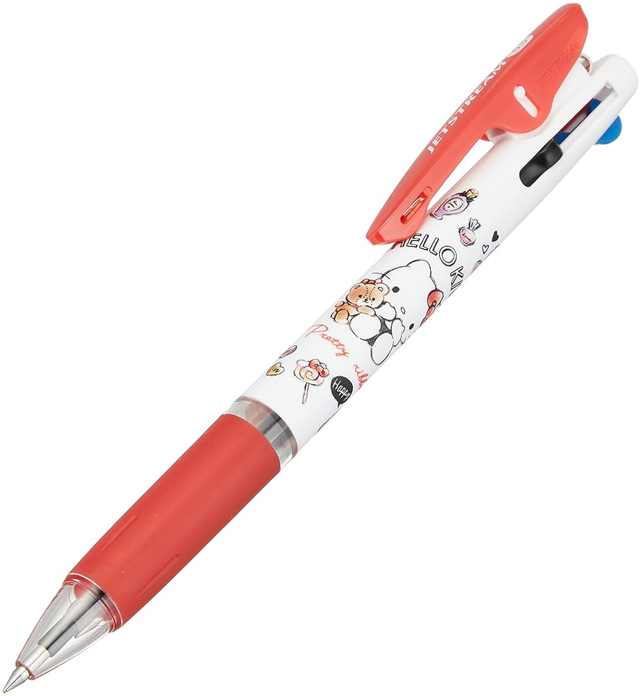 キティ　雨の和みカエル　ボールペン&シャープペンセット　未開封 Amazon | カミオジャパン ハローキティ ジェットストリーム 3色